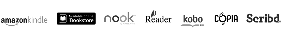Kobo, Amazon Kindle, iBookstore, Nook by Barnes & Nobel, Sony Reader